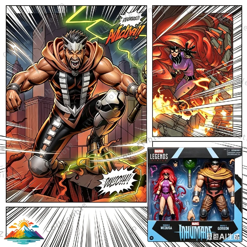 【IN STOCK】Hasbro Marvel Legends Series Medusa & Gorgon (InHumans) 15cm Action Figure Collection Original Model Toy Ornament Gift
【IN STOCK】Hasbro Marvel Legends Series Medusa & Gorgon (InHumans) 15cm Action Figure Collection Original Model Toy Ornament Gift