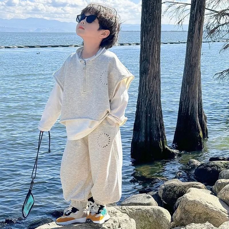 Комплект свитшотов, рубашка, одежда для мальчиков, осенне-зимняя одежда, корейская детская одежда для детей 2025 года, одежда для маленьких мальчиков, детские комплекты с верхней частью, новый костюм
Комплект свитшотов, рубашка, одежда для мальчиков, осенне-зимняя одежда, корейская детская одежда для детей 2025 года, одежда для маленьких мальчиков, детские комплекты с верхней частью, новый костюм