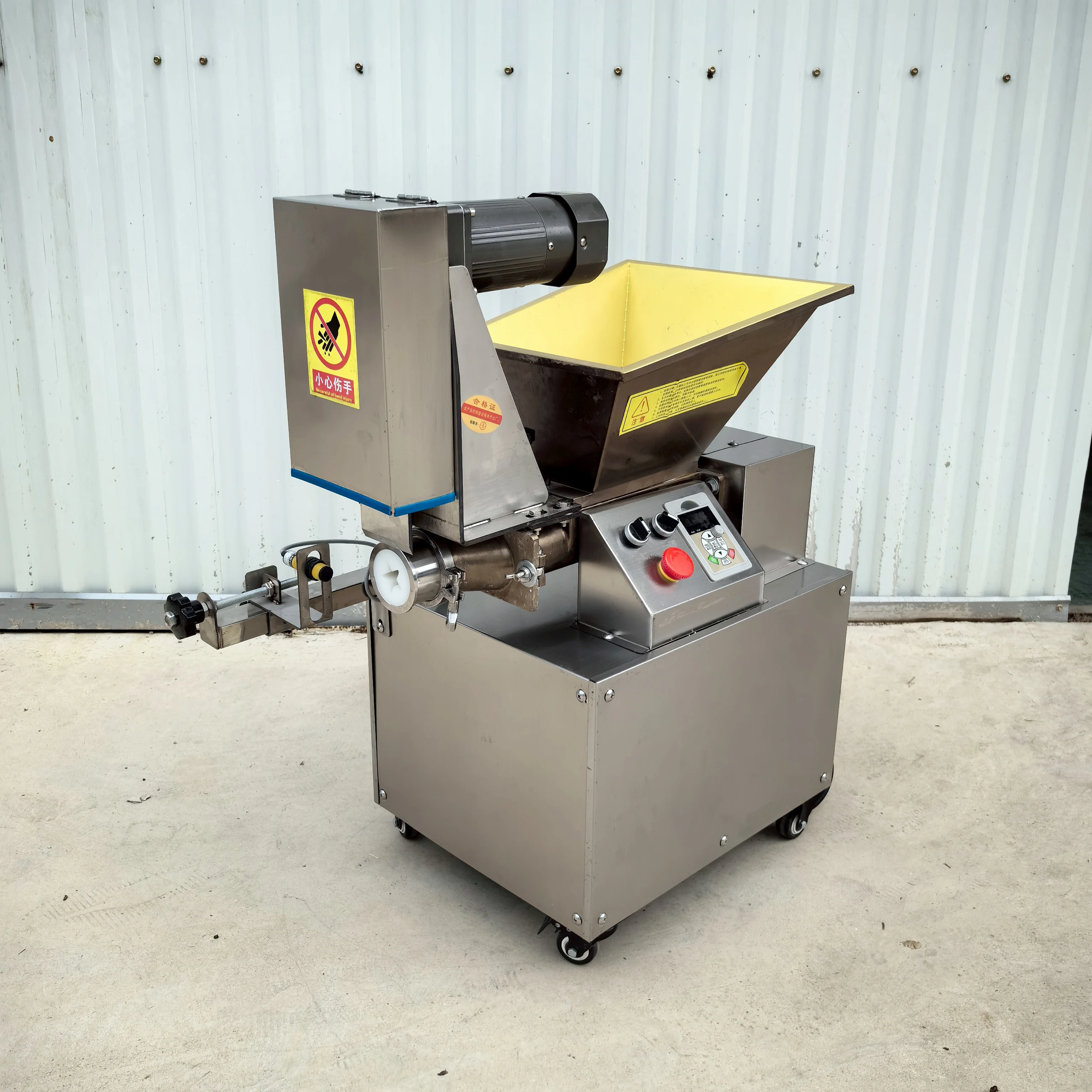 Electric Dough Block Divider Machine Commercial Stainless Steel For Filling Cutting Dough Cutting Machine
Electric Dough Block Divider Machine Commercial Stainless Steel For Filling Cutting Dough Cutting Machine
