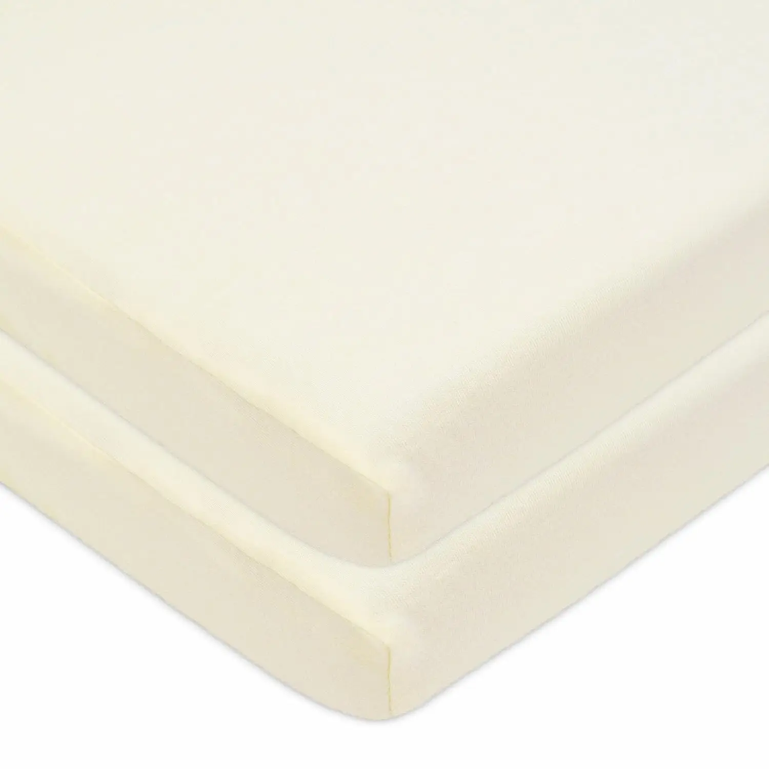 2 Pa Fitted Mini Crib Sheet 24"" X 38"", Soft Breathable Neutral 100% Cotton Jersey Portable Sheet, Cream, For Boys And Girls,
2 Pa Fitted Mini Crib Sheet 24"" X 38"", Soft Breathable Neutral 100% Cotton Jersey Portable Sheet, Cream, For Boys And Girls,