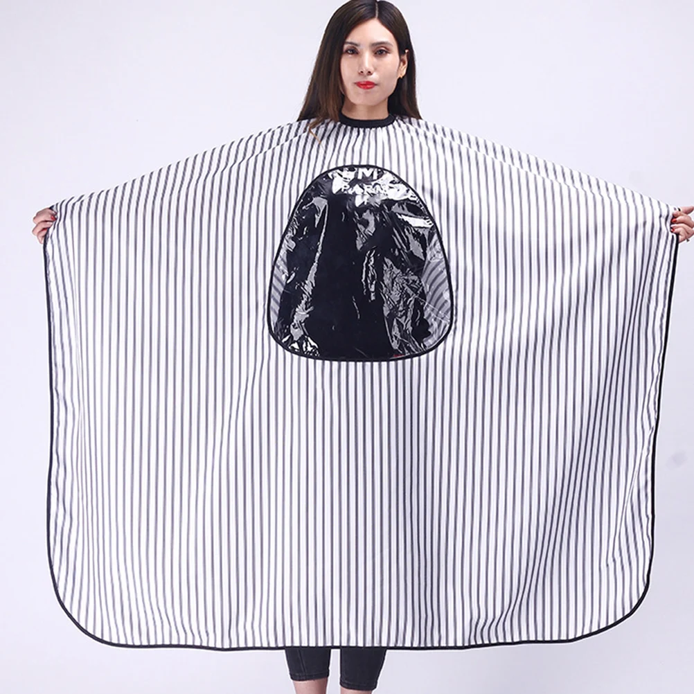 Stripe Pattern Apron Hair Cutting Cape Vintage Cloak Unisex Design Soft Material Easy Dry Salon Home Use Protect
Stripe Pattern Apron Hair Cutting Cape Vintage Cloak Unisex Design Soft Material Easy Dry Salon Home Use Protect