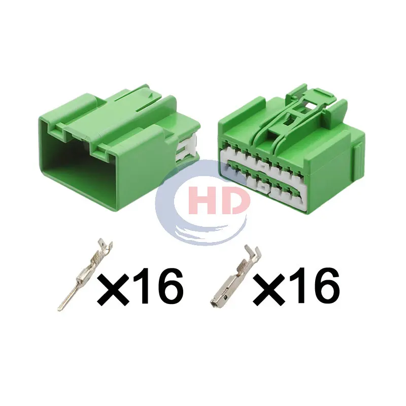 1-20 sets 16-pin auto wiring harness plug cable electric plug connector 7282-6453-60 7283-6453-60
1-20 sets 16-pin auto wiring harness plug cable electric plug connector 7282-6453-60 7283-6453-60