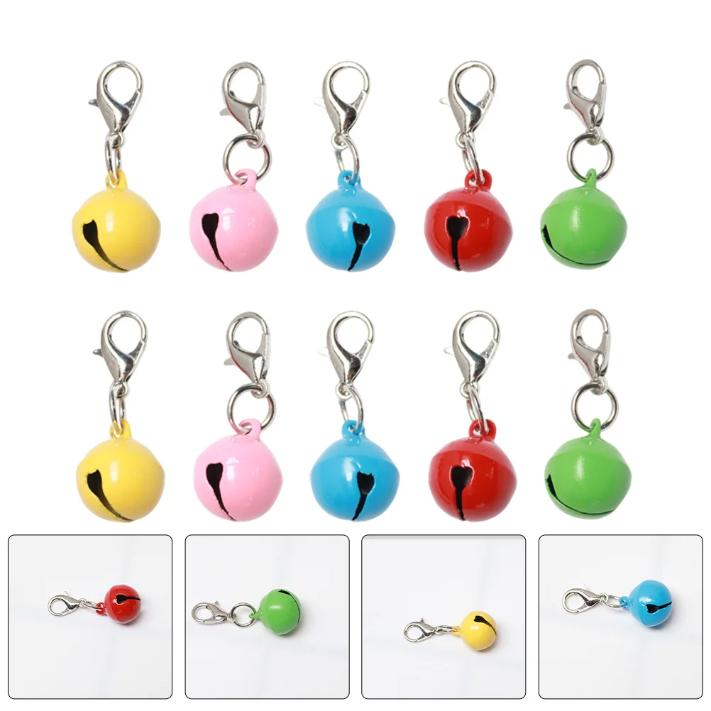 20Pcs Pet Collar Bells Colorful Metal DIY Charms Clip Keychain Accessories for Dogs Cats Craft Decoration Pet Small Bells
20Pcs Pet Collar Bells Colorful Metal DIY Charms Clip Keychain Accessories for Dogs Cats Craft Decoration Pet Small Bells
