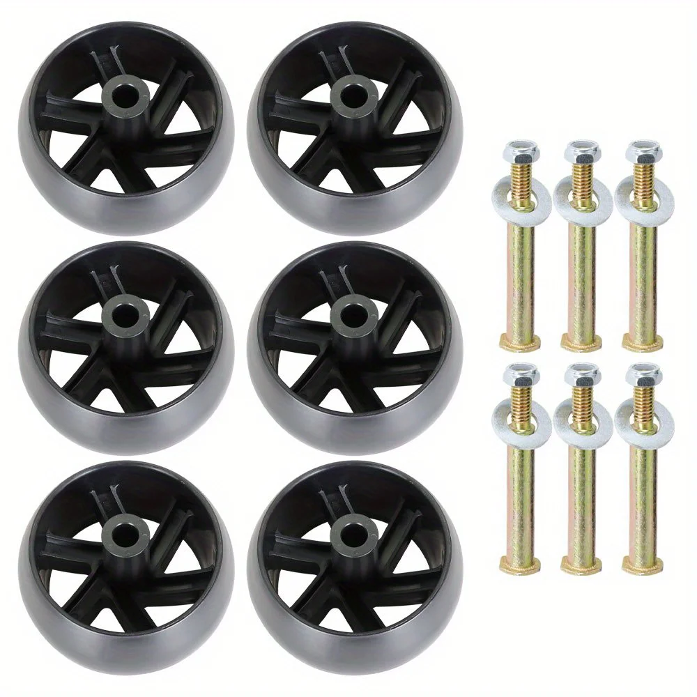 6 Pack Mower Deck Wheels Replacement for Craftsman MTD AYP Sears 174873 Replacement for 532174873 589527301 with Hardware Kit
6 Pack Mower Deck Wheels Replacement for Craftsman MTD AYP Sears 174873 Replacement for 532174873 589527301 with Hardware Kit