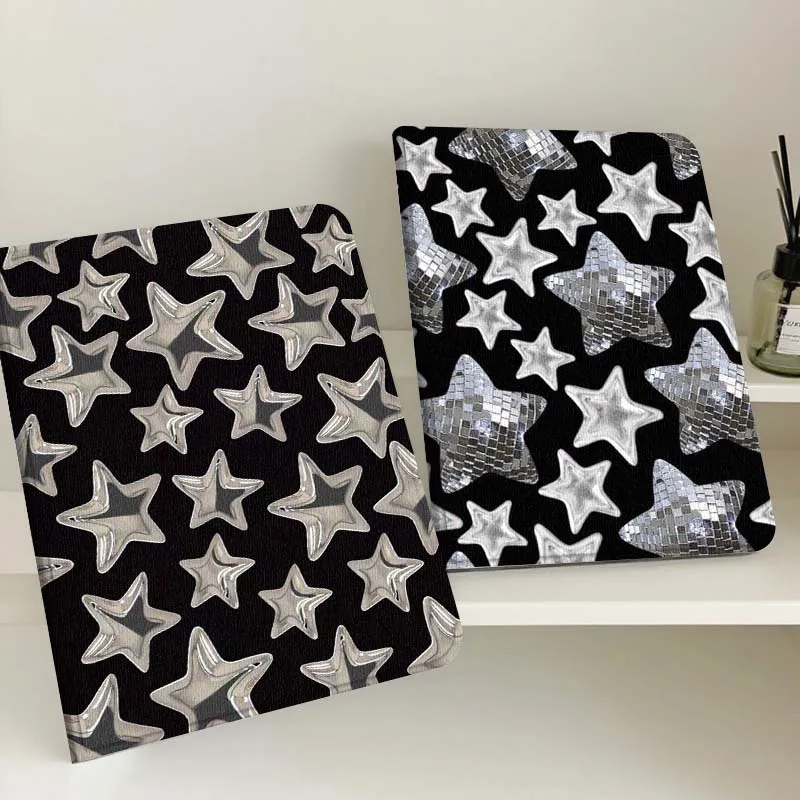 Silver Star Pattern Black Gift Tablet Case For Samsung Tab Galaxy S6 S11 A A7 A8 A9 A11 10.1 10.4 10.5 Plus Lite
Silver Star Pattern Black Gift Tablet Case For Samsung Tab Galaxy S6 S11 A A7 A8 A9 A11 10.1 10.4 10.5 Plus Lite