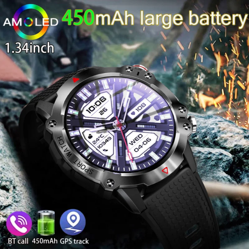 2024 New1.39" Bluetooth Call Smart Watch Men Outdoor Sport Fitness Heart Rate Health Monitoring Smartwatch for Android IOS Phone
2024 New1.39" Bluetooth Call Smart Watch Men Outdoor Sport Fitness Heart Rate Health Monitoring Smartwatch for Android IOS Phone