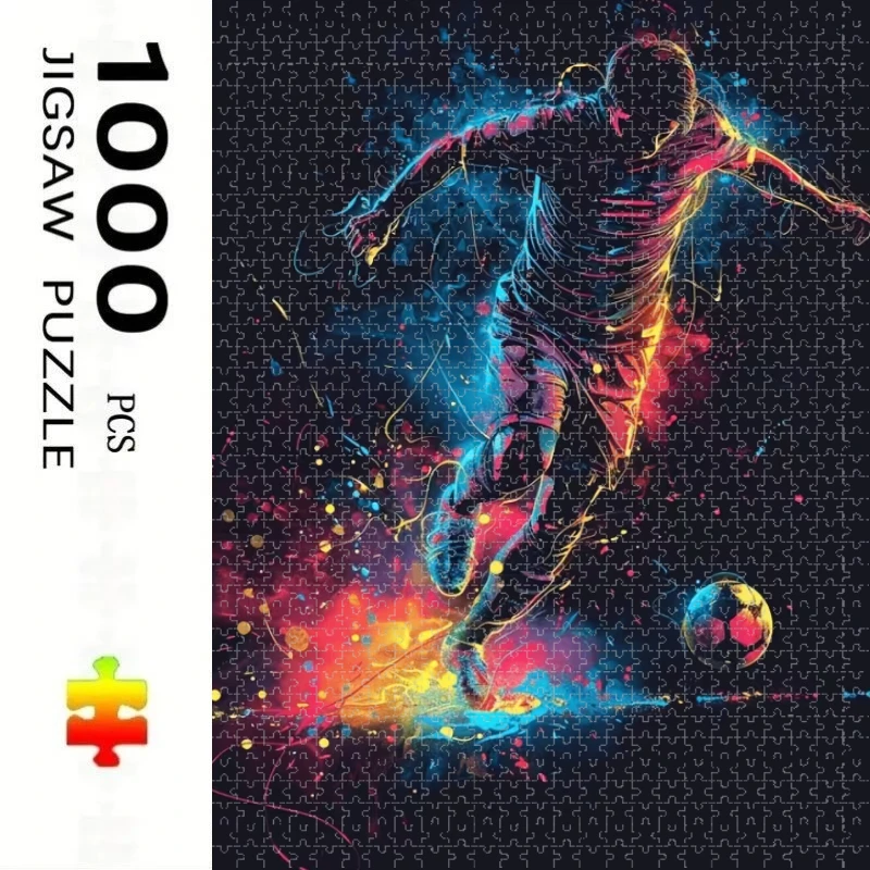 Jigsaw Puzzles Adults Pattern of Athletes Playing Football Home Puzzle Stress Relief Entertainment Toys Landscape Puzzles
Jigsaw Puzzles Adults Pattern of Athletes Playing Football Home Puzzle Stress Relief Entertainment Toys Landscape Puzzles