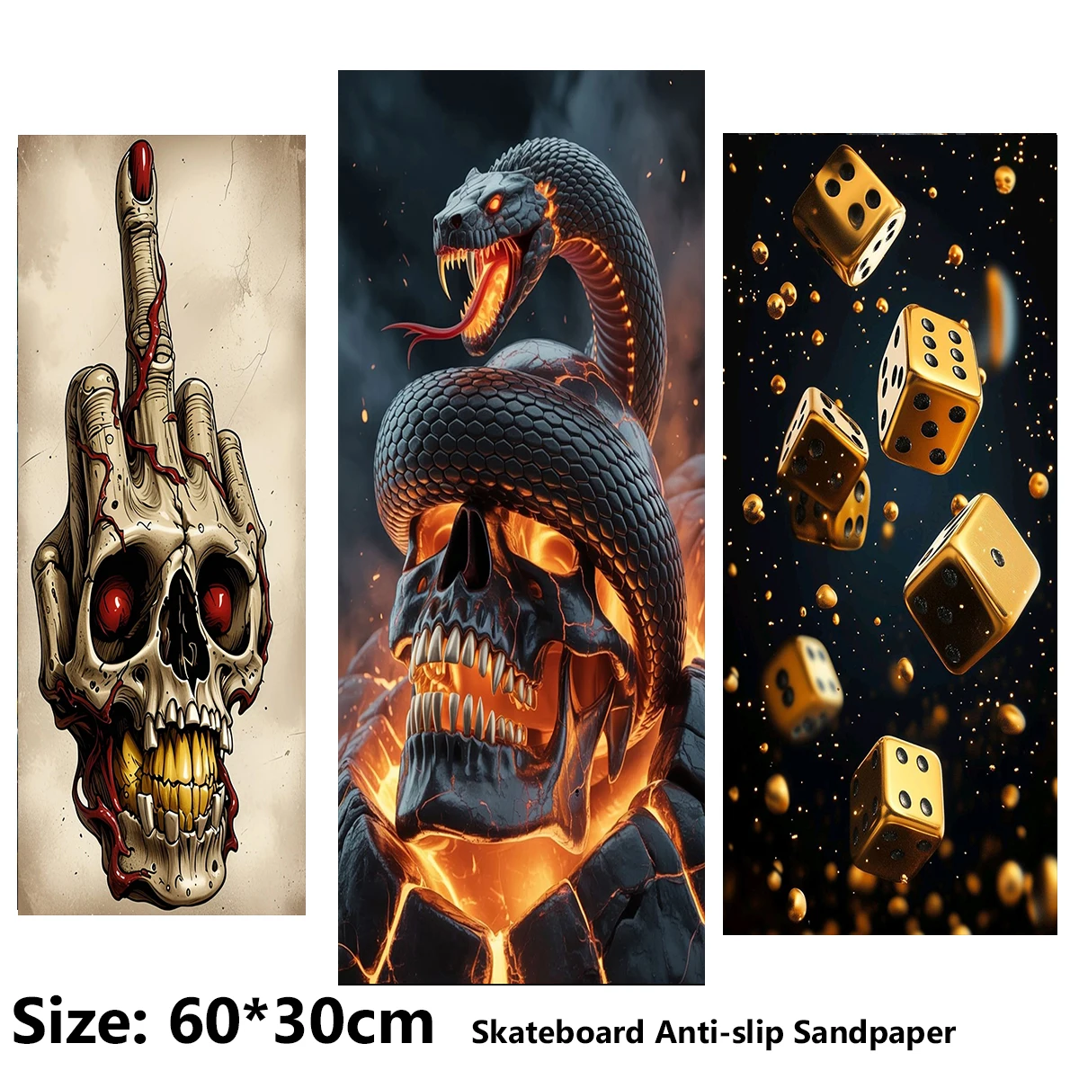 Diverse Illustration Patterns Electric Scooter Anti-slip Sticker Sandpaper Skateboard Grip Tape Sheet 60*30cm
Diverse Illustration Patterns Electric Scooter Anti-slip Sticker Sandpaper Skateboard Grip Tape Sheet 60*30cm