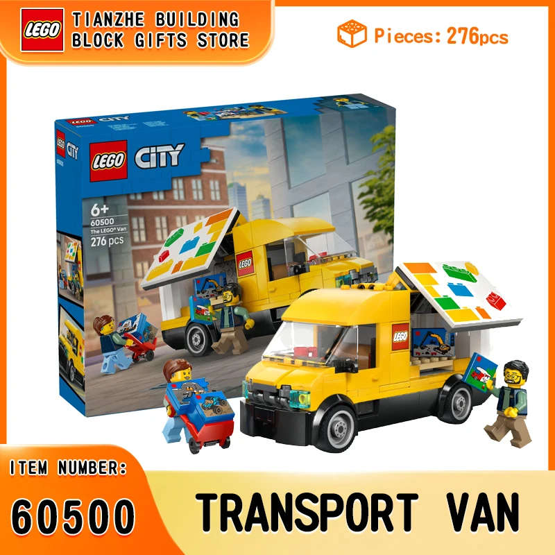 LEGO City 60500 Delivery Van – Educational Building Blocks for Boys & Girls, Fun for All Ages
LEGO City 60500 Delivery Van – Educational Building Blocks for Boys & Girls, Fun for All Ages