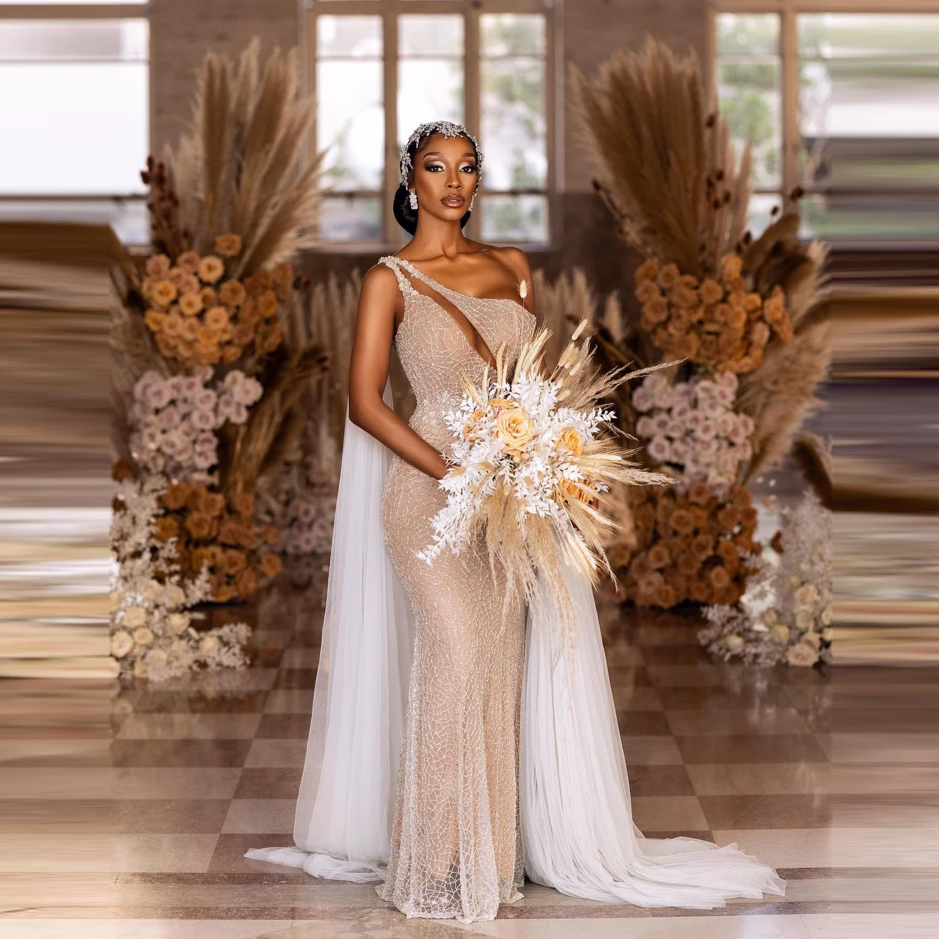 Sexy Sequins Wedding Dress Off Shoulder Evening Dress Formal Party Wedding Prom Dress Customization
Sexy Sequins Wedding Dress Off Shoulder Evening Dress Formal Party Wedding Prom Dress Customization