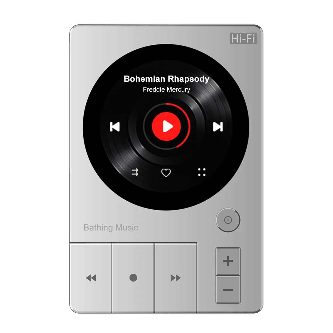 Pro Grade MP3 Player - DSD256 Support,ESS9018 Chipset,32bit/192KHz,Piano Style Keys,Hi-Res Lossless Audio Player w/ Metal Body
Pro Grade MP3 Player - DSD256 Support,ESS9018 Chipset,32bit/192KHz,Piano Style Keys,Hi-Res Lossless Audio Player w/ Metal Body