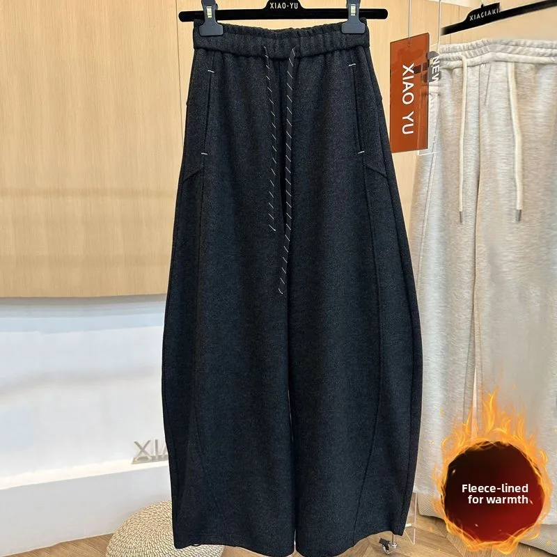 plus Size Women's Casual Pants High Waist Straight Leg Thiened Faionable Autumn Winter plus Size Cover up Casual Trousers
plus Size Women's Casual Pants High Waist Straight Leg Thiened Faionable Autumn Winter plus Size Cover up Casual Trousers