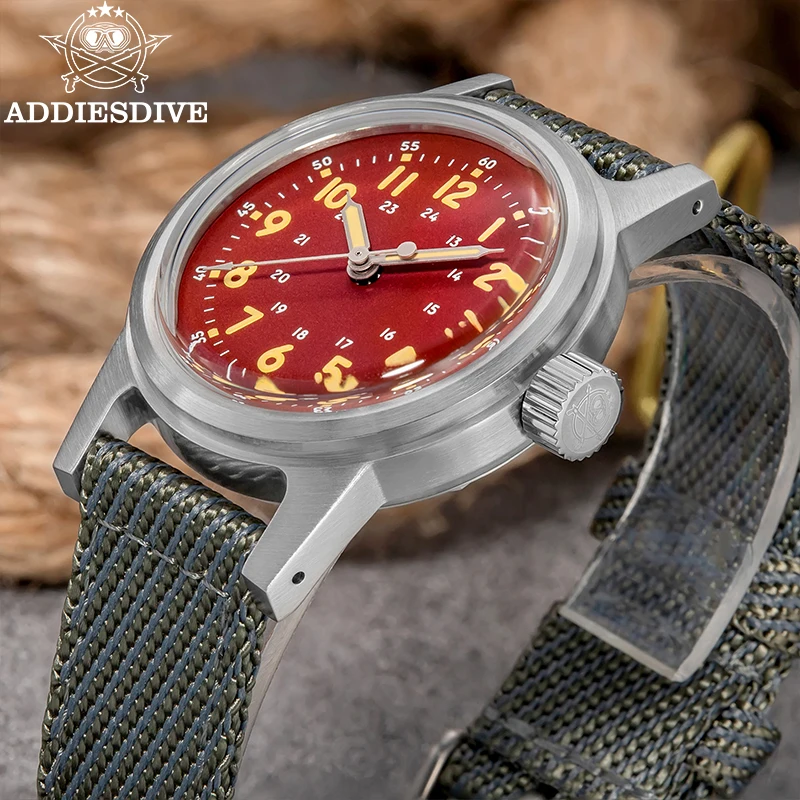 ADDIESDIVE Automatic Watch for Men AR Coated 20Bar Supper Luminous 36mm Men Wristwatch Sports Waterproof Men Watches New AD2076
ADDIESDIVE Automatic Watch for Men AR Coated 20Bar Supper Luminous 36mm Men Wristwatch Sports Waterproof Men Watches New AD2076
