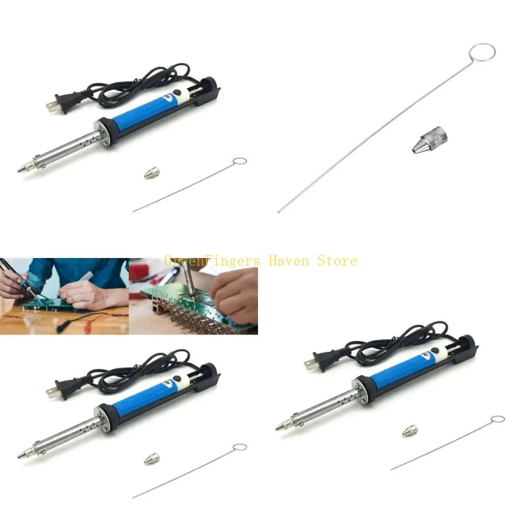 F68D Electric Tin Suction Sucker Pen PCB Solder Soldering Sucker Desoldering Welding
F68D Electric Tin Suction Sucker Pen PCB Solder Soldering Sucker Desoldering Welding