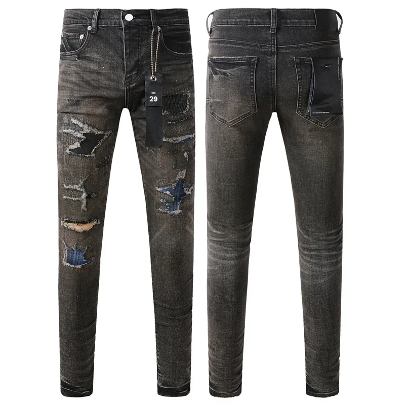 American Street Hip Hop Rapped Popular Brands Jeans Hot Sale New Personality Ripped Patch Trousers Denim Pants
American Street Hip Hop Rapped Popular Brands Jeans Hot Sale New Personality Ripped Patch Trousers Denim Pants