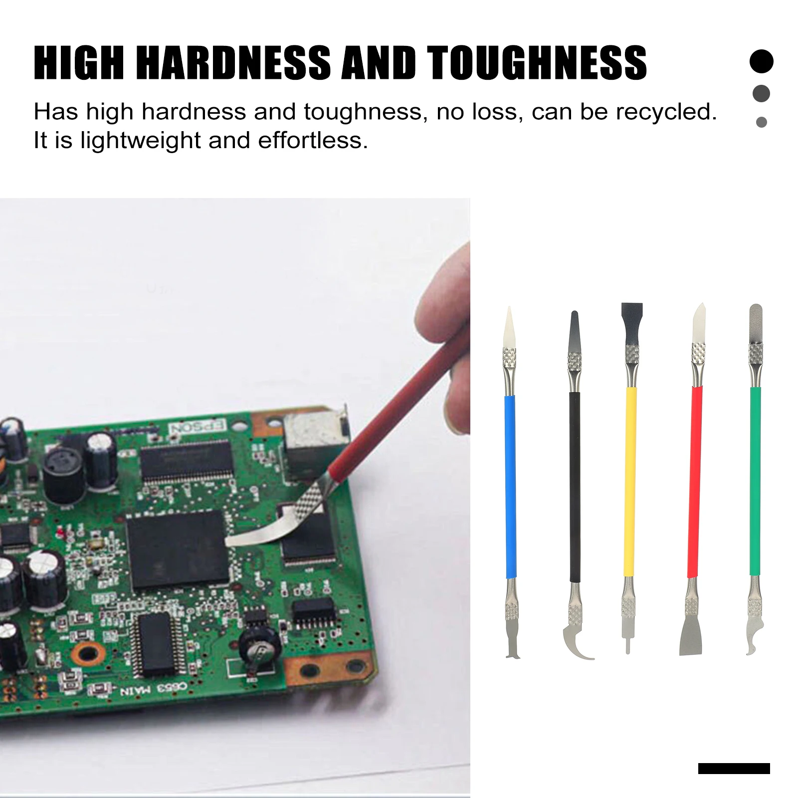 5pcs Scraper Adhesive Remover Pry Tool Set For Mobile Tablet Disassemble Stainless Steel Sticker Removing Tool
5pcs Scraper Adhesive Remover Pry Tool Set For Mobile Tablet Disassemble Stainless Steel Sticker Removing Tool