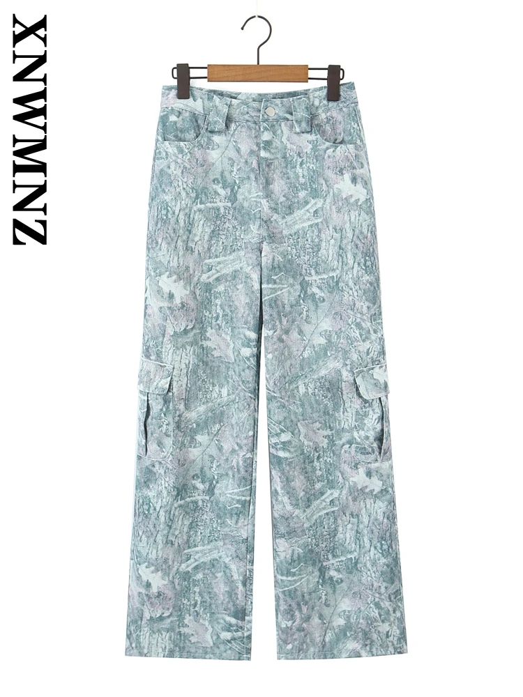 XNWMNZ 2025 Summer Woman Commuting Button High Waist Jeans Trendy Female Long Pants Print Regular Fit Pockets Bottoms Ruffles
XNWMNZ 2025 Summer Woman Commuting Button High Waist Jeans Trendy Female Long Pants Print Regular Fit Pockets Bottoms Ruffles