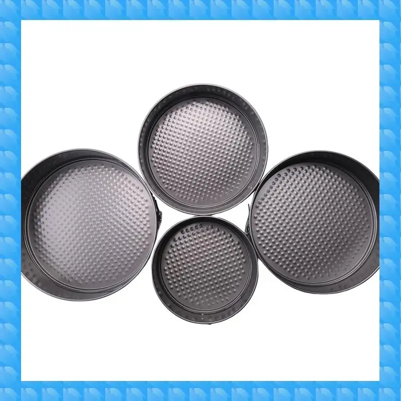 ETRT 4Pcs/Set Cake Pan For Baking Removable Bottom Non-Stick Springform Cheesecake Pan Leakproof Round Cake Mold Cake Pan Set
ETRT 4Pcs/Set Cake Pan For Baking Removable Bottom Non-Stick Springform Cheesecake Pan Leakproof Round Cake Mold Cake Pan Set