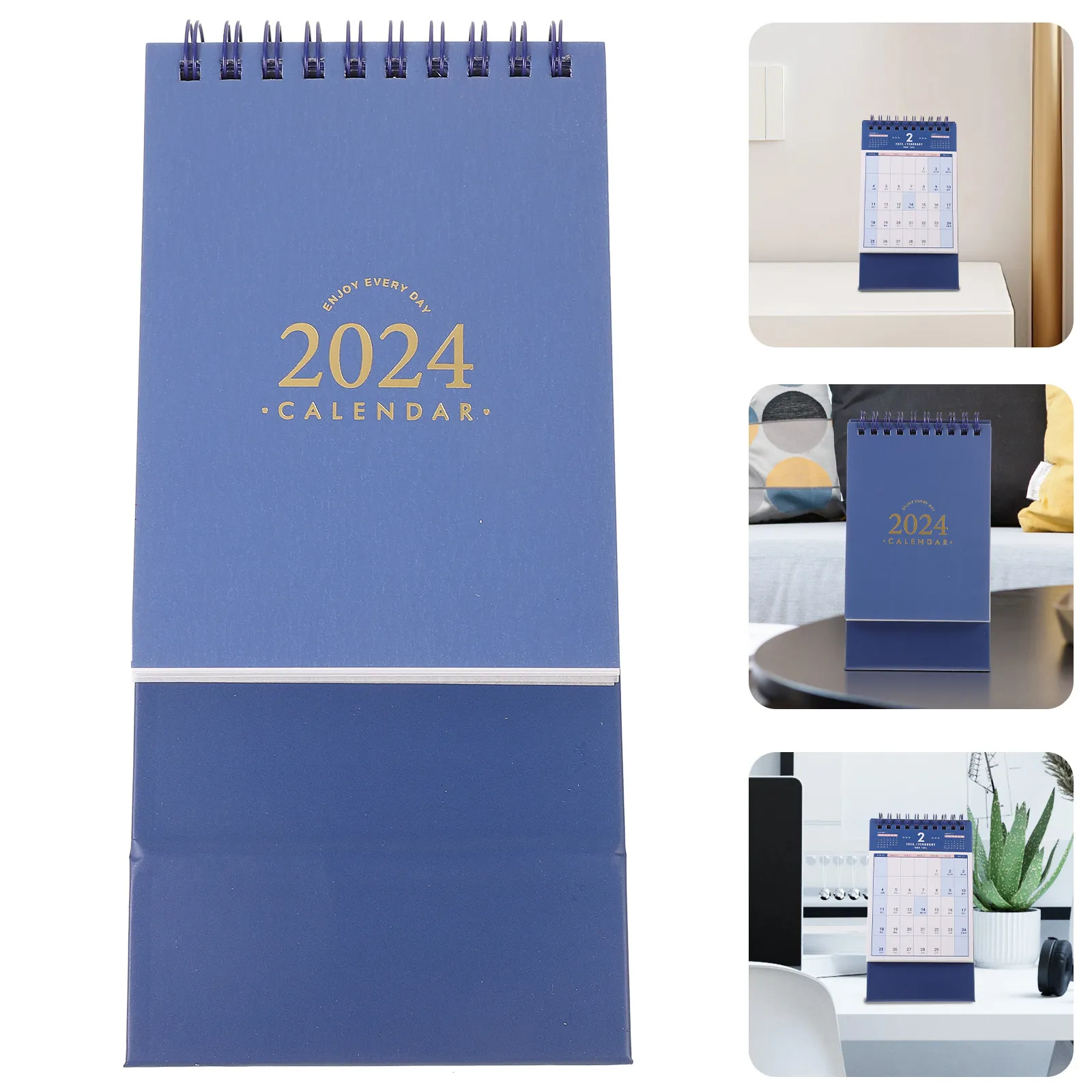 Изящный настольный календарь на 2024 год, креативный стоячий календарь для офисного стола, украшение для дома и кабинета, создающее теплую и радостную атмосферу
Изящный настольный календарь на 2024 год, креативный стоячий календарь для офисного стола, украшение для дома и кабинета, создающее теплую и радостную атмосферу