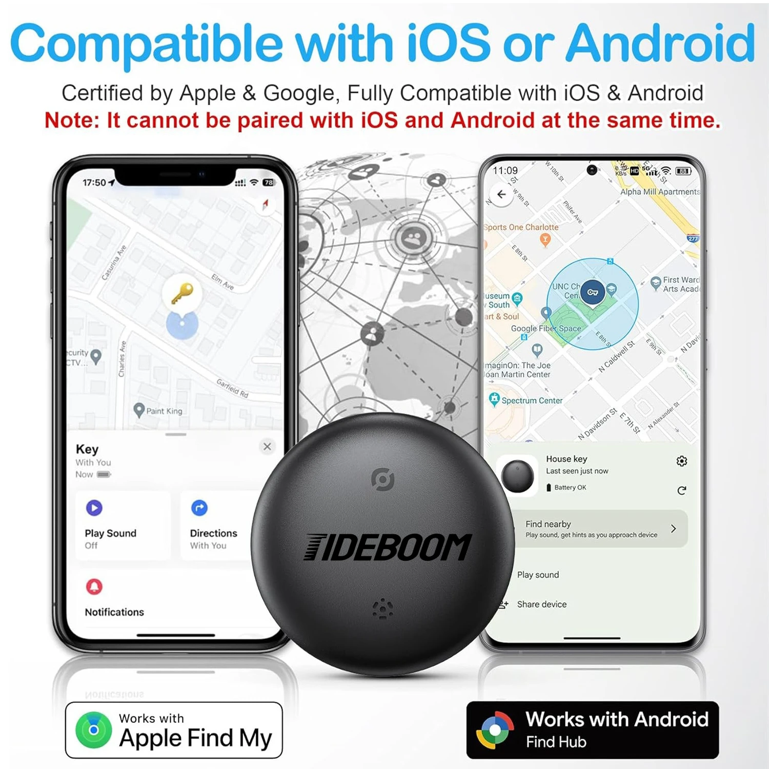 Мини-GPS-трекер для Android/iOS: водонепроницаемый Bluetooth-трекер/поиск ключей/отслеживание багажа/локатор предметов
Мини-GPS-трекер для Android/iOS: водонепроницаемый Bluetooth-трекер/поиск ключей/отслеживание багажа/локатор предметов
