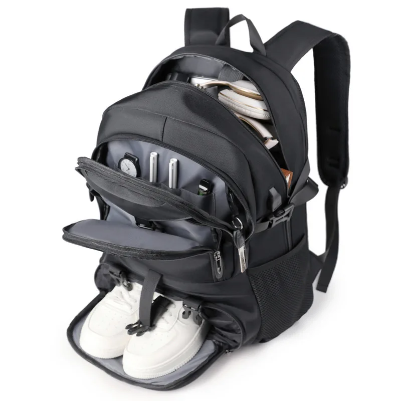 Backpack expandable short-distance business trip computer backpack manufacturer multi-functional travel backpack with independen
Backpack expandable short-distance business trip computer backpack manufacturer multi-functional travel backpack with independen