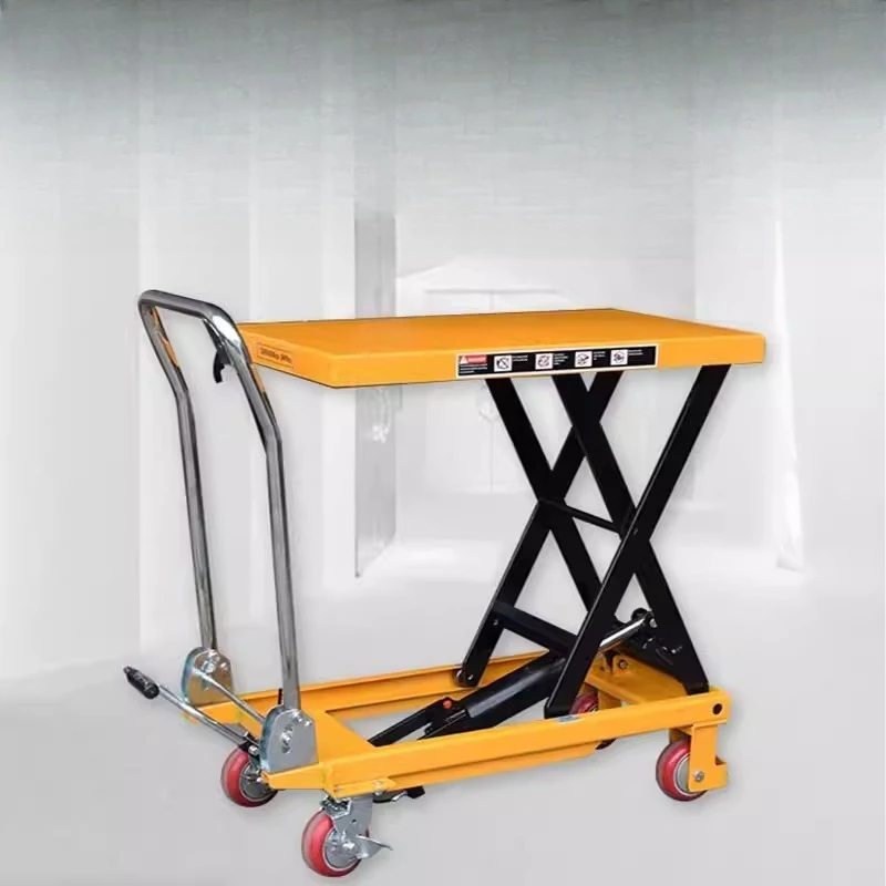 Manual Hydraulic Lift Trolley Fixed Type Small Lift Trolley Space-saving Device Commercial Furniture Hebebühnenwagen ZY40TC
Manual Hydraulic Lift Trolley Fixed Type Small Lift Trolley Space-saving Device Commercial Furniture Hebebühnenwagen ZY40TC