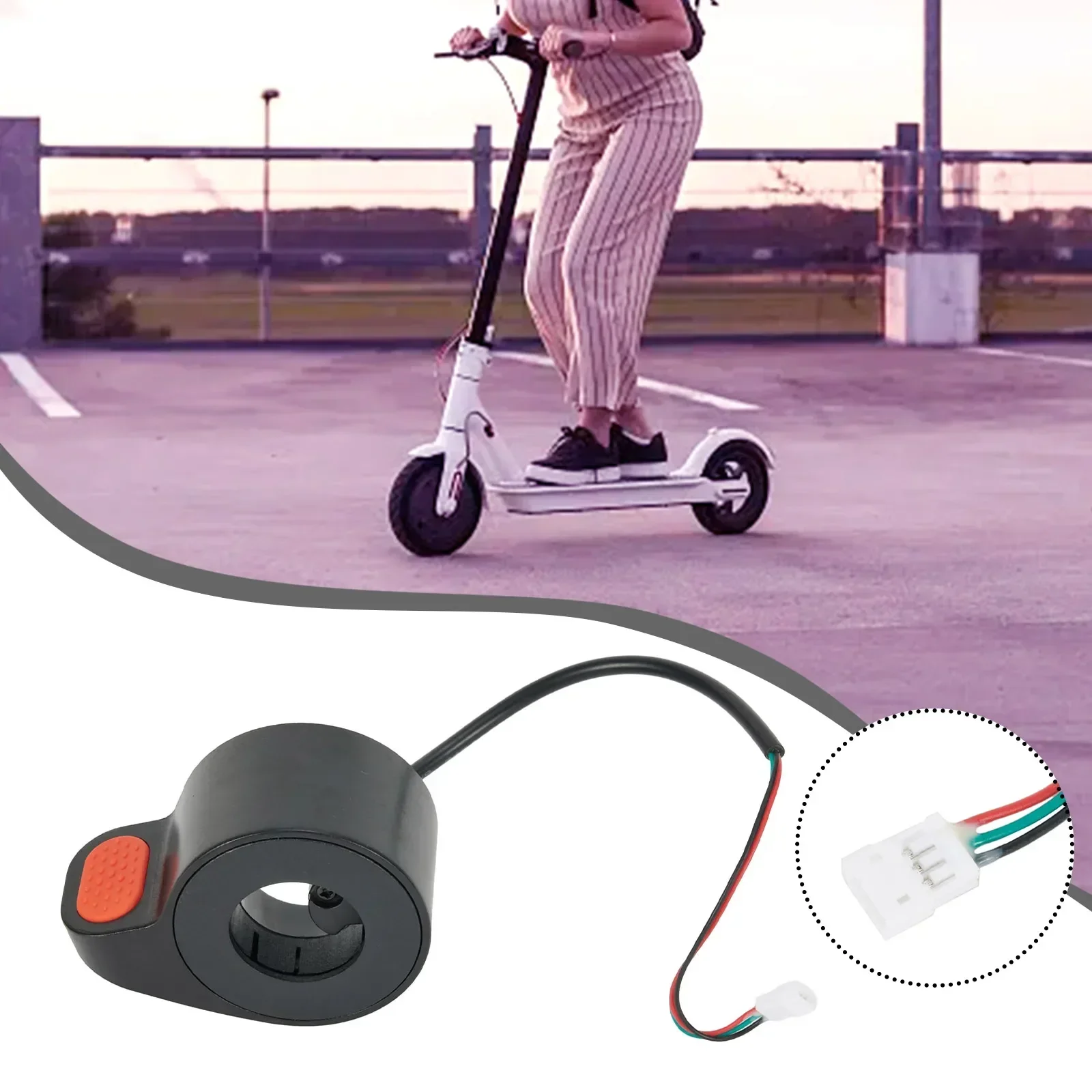 1pcs Electric Scooter Accelerator E-Scooter Finger Throttle Accelerator For -Xiaomi Pro/Pro2 Right-hand Gas Pedal Scooter Parts
1pcs Electric Scooter Accelerator E-Scooter Finger Throttle Accelerator For -Xiaomi Pro/Pro2 Right-hand Gas Pedal Scooter Parts