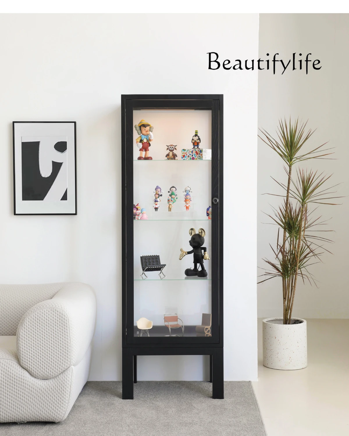 Modern simple solid wood glass display cabinet creative transparent building block ornament package creative display cabinet
Modern simple solid wood glass display cabinet creative transparent building block ornament package creative display cabinet