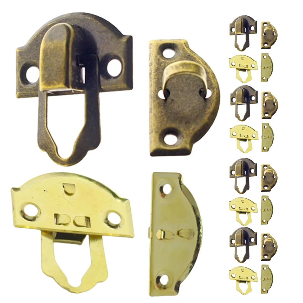10pcs Jewelry Box Latches Steel Vintage Wooden Clasp Small Lock Hasp Buckles Gift Cabinet Mini Latch Craft Hardware
10pcs Jewelry Box Latches Steel Vintage Wooden Clasp Small Lock Hasp Buckles Gift Cabinet Mini Latch Craft Hardware