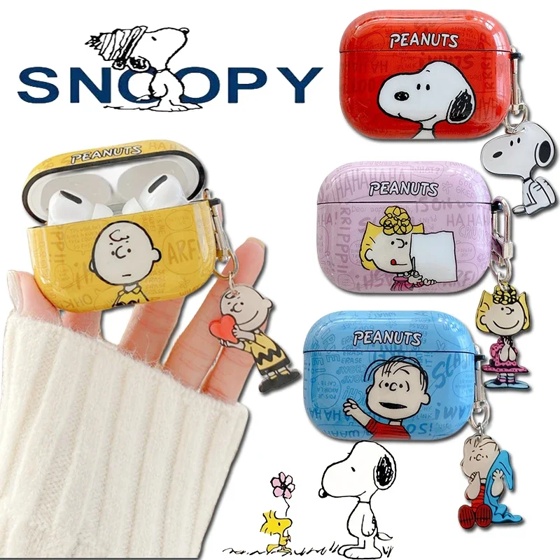 Snoopy Charlie Headphone Case for AirPods 1 2 3 Pro Headphone Protective Case Cartoon Cute Bluetooth Headphone Protective Case
Snoopy Charlie Headphone Case for AirPods 1 2 3 Pro Headphone Protective Case Cartoon Cute Bluetooth Headphone Protective Case