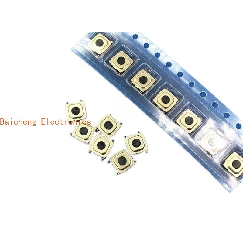 100PCS TME-533K plastic head waterproof and dustproof patch 4-pin 5 * 5/4 * 4 * 1.5 button touch switch
100PCS TME-533K plastic head waterproof and dustproof patch 4-pin 5 * 5/4 * 4 * 1.5 button touch switch