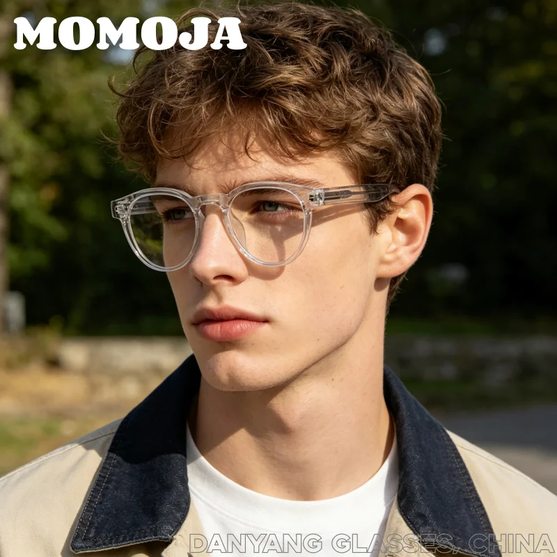 MOMOJA Men's and Women's Small Size Retro Round FashionTrendy Premium TR90 Frame Comfortable Personalized Popular Frame 88634
MOMOJA Men's and Women's Small Size Retro Round FashionTrendy Premium TR90 Frame Comfortable Personalized Popular Frame 88634