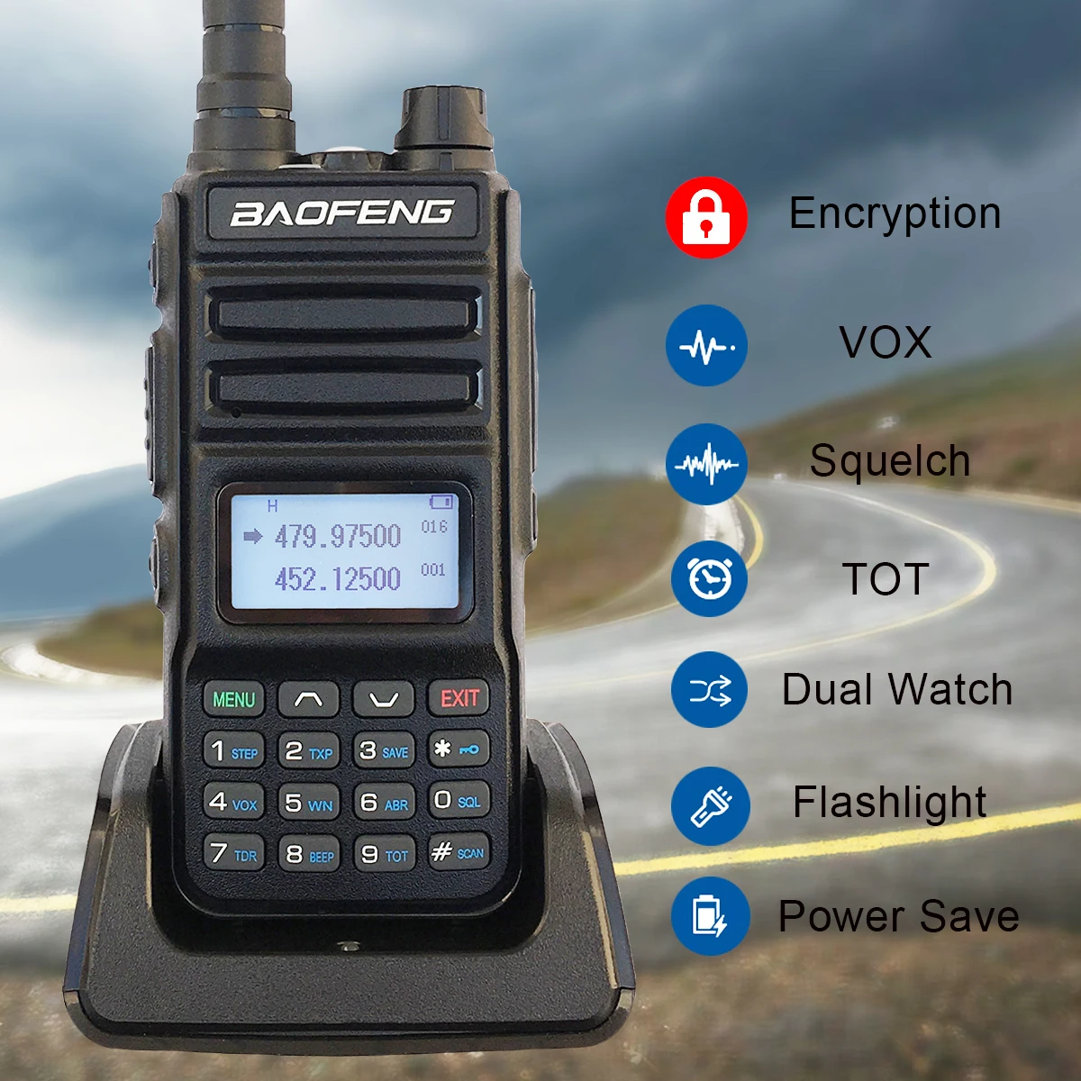 Рация Baofeng P15UV 5 Вт, приемопередаточная радиостанция, беспроводной комплект дальнего действия, УКВ/УВЧ, Любительское портативное Любительское радио для охоты
Рация Baofeng P15UV 5 Вт, приемопередаточная радиостанция, беспроводной комплект дальнего действия, УКВ/УВЧ, Любительское портативное Любительское радио для охоты