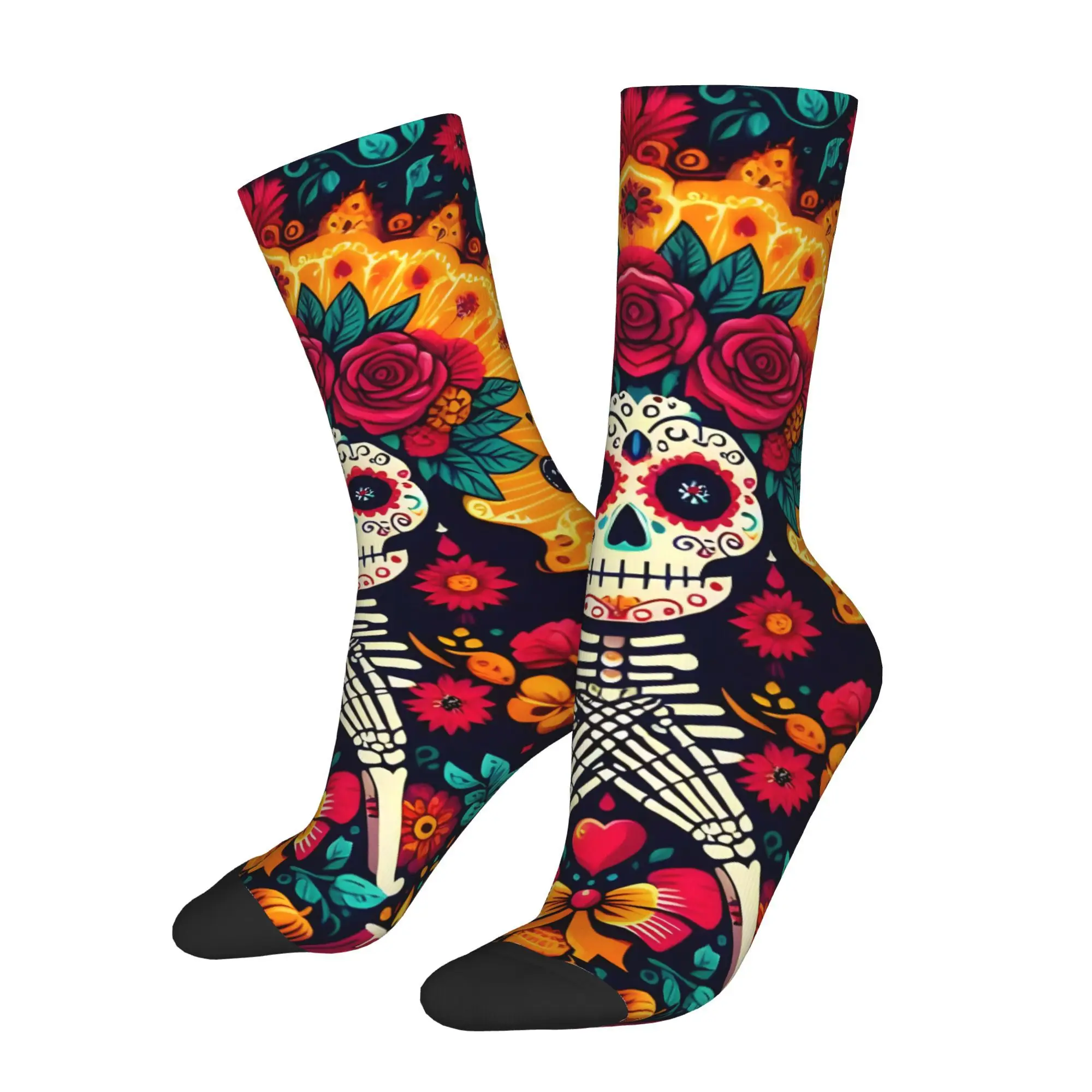 Happy Funny Men's Socks Day of the Dead Sugar Skull Retro Harajuku Hip Hop Novelty Crew Sock Gift Pattern Printed
Happy Funny Men's Socks Day of the Dead Sugar Skull Retro Harajuku Hip Hop Novelty Crew Sock Gift Pattern Printed