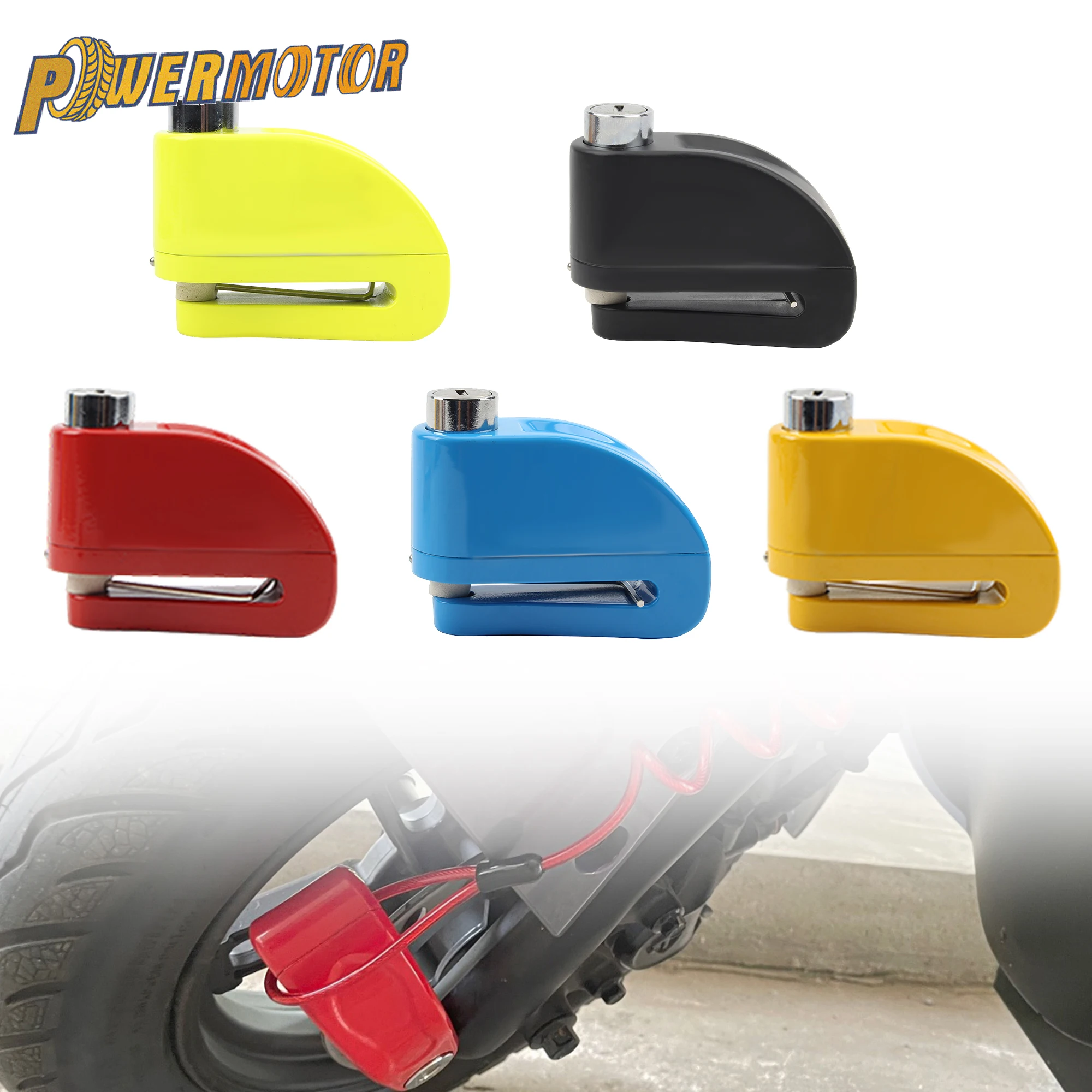 Motorcycle Anti Theft Alarm Disc Brake Lock Security Lock For Dirt Bike Scooter ATV Lock Riding Equipment Safeguard Accessories
Motorcycle Anti Theft Alarm Disc Brake Lock Security Lock For Dirt Bike Scooter ATV Lock Riding Equipment Safeguard Accessories