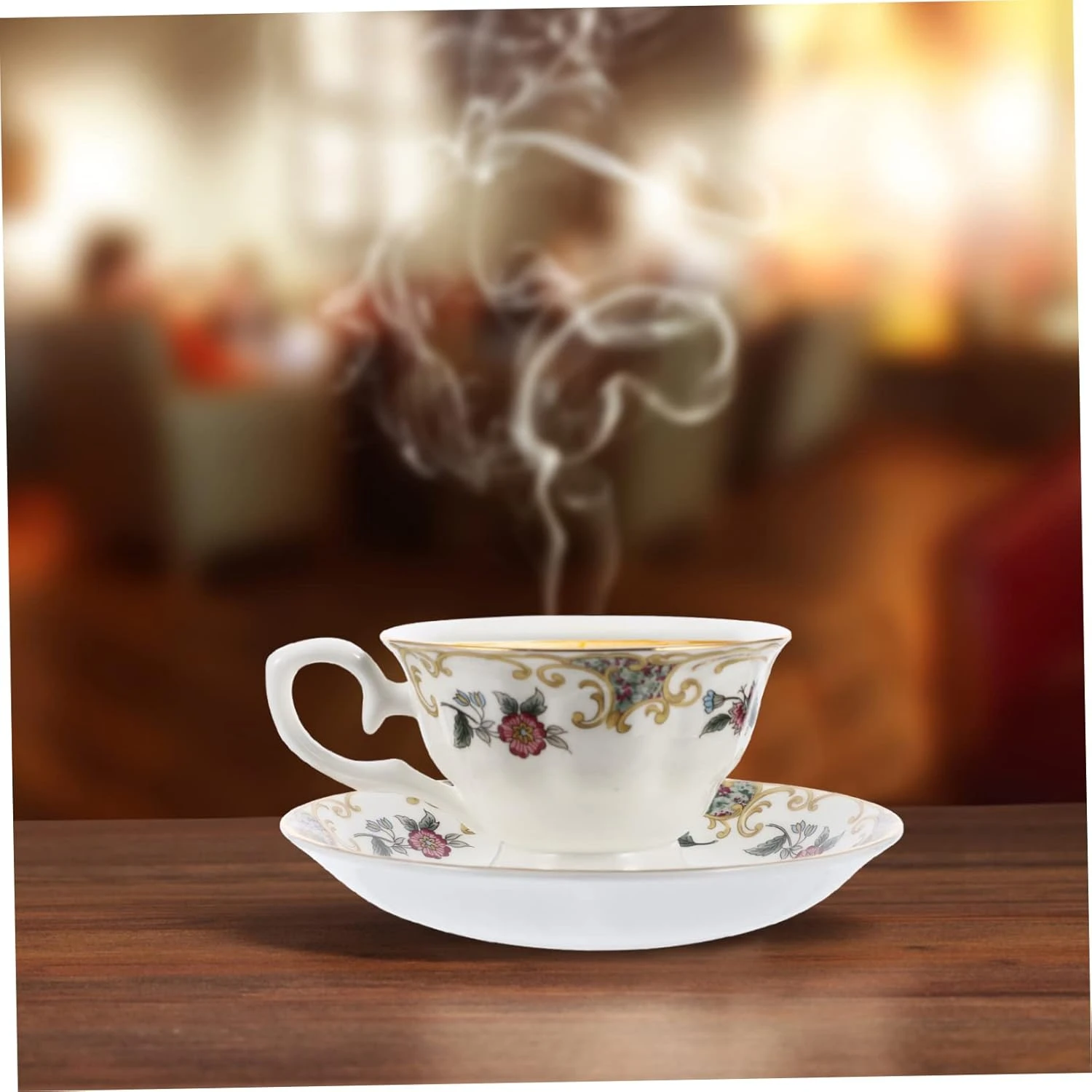 European Style 2 Sets Ceramic Coffee Cup and Saucer Set with Milk Cup, Water Mug, Spoon - Elegant Bone China Design
European Style 2 Sets Ceramic Coffee Cup and Saucer Set with Milk Cup, Water Mug, Spoon - Elegant Bone China Design