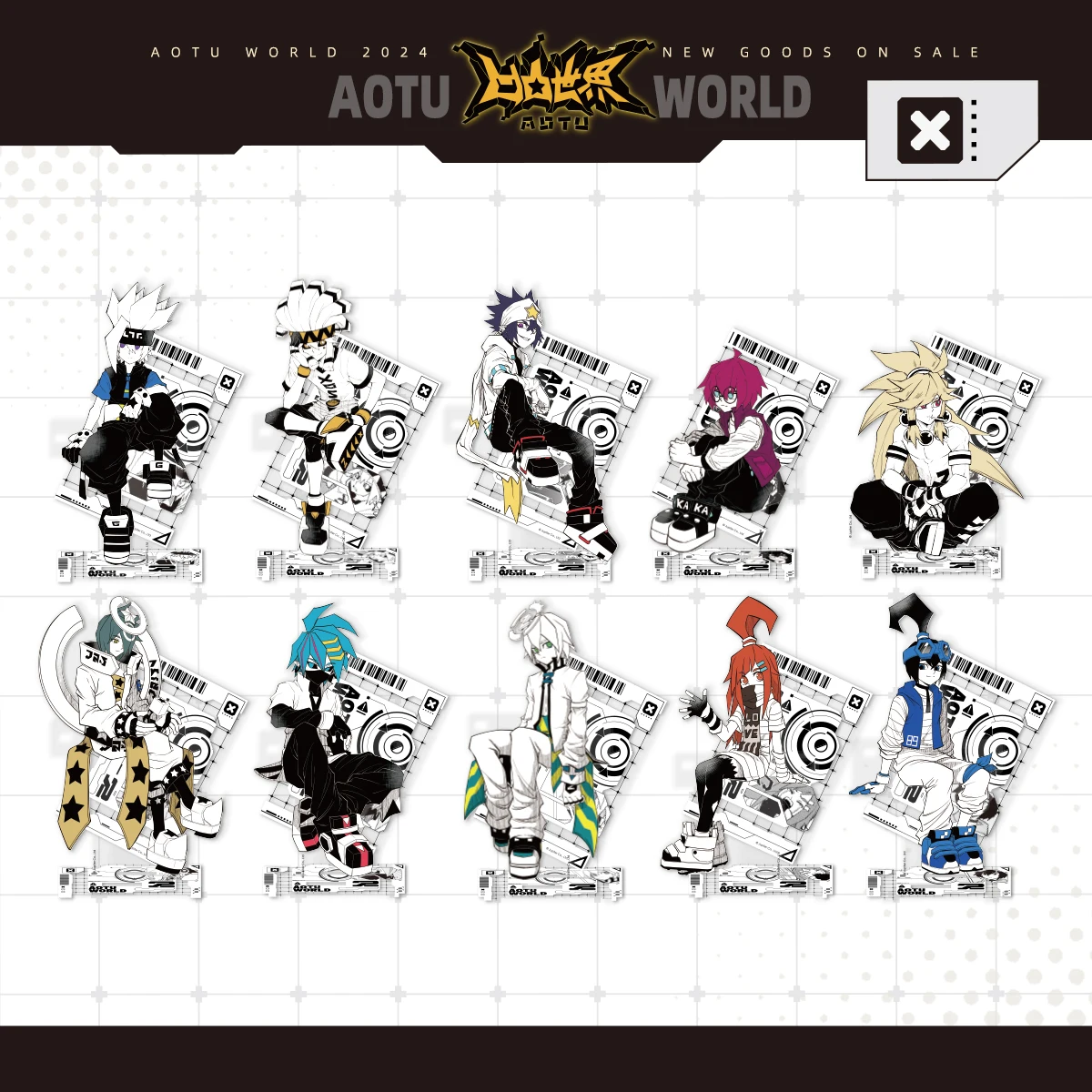 2025 Aotu World Comic Sitting Posture Series Grey Phantom·S Zain Acrylic Stand Figure Model Plate Desk Decor Gift Official
2025 Aotu World Comic Sitting Posture Series Grey Phantom·S Zain Acrylic Stand Figure Model Plate Desk Decor Gift Official