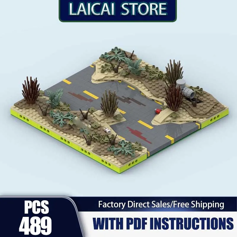 Конструктор Moc Building Bricks MILS Wasteland Road Straight, 16 шипов, широкая модель, технологичные модульные блоки, подарок на Рождество, игрушки для самостоятельной сборки
Конструктор Moc Building Bricks MILS Wasteland Road Straight, 16 шипов, широкая модель, технологичные модульные блоки, подарок на Рождество, игрушки для самостоятельной сборки