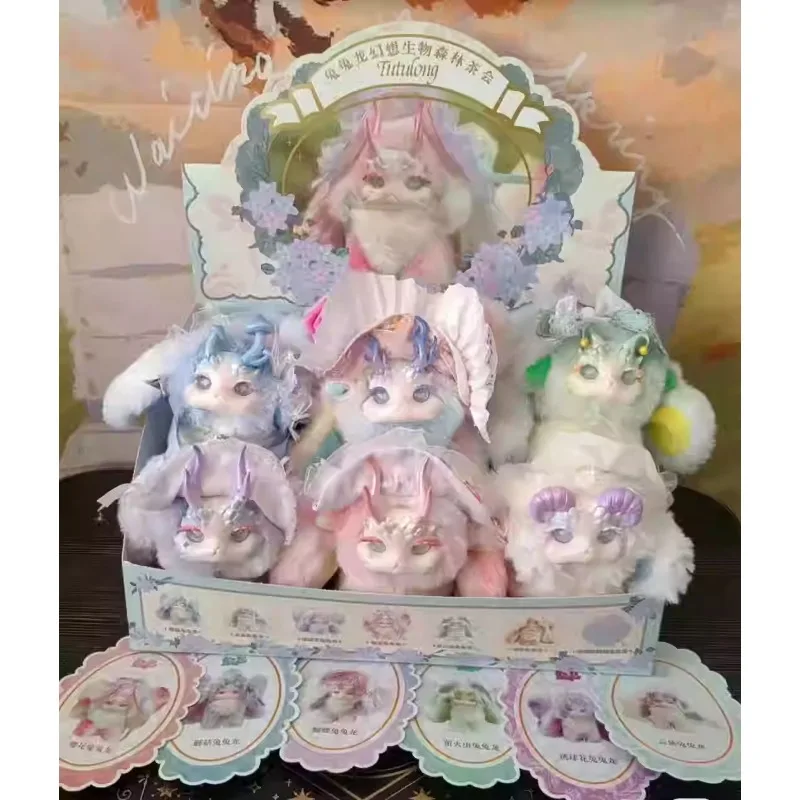 new Genuine Tutulong Fantasy Forest Tea Party Blind Box Random Box Mystery Surprise Box Rabbit Dragon Fluffy Toy Birthday Gifts
new Genuine Tutulong Fantasy Forest Tea Party Blind Box Random Box Mystery Surprise Box Rabbit Dragon Fluffy Toy Birthday Gifts