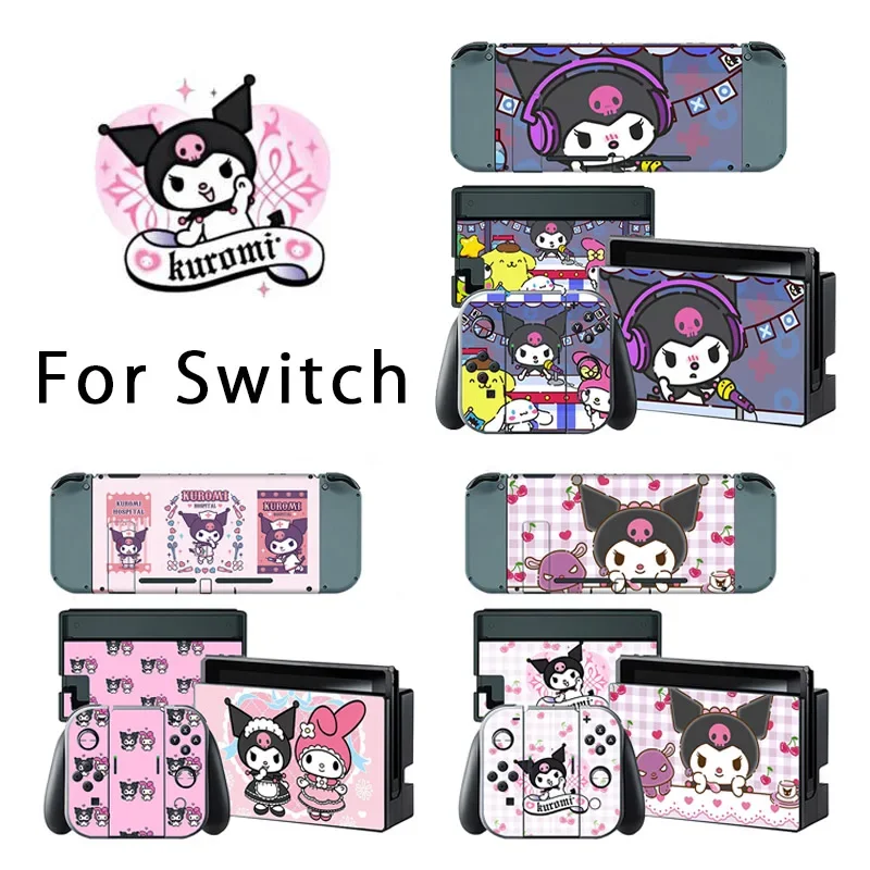 Sanrio Kawaii Kuromi for Nintendo Switch Skin Sticker Mymelody NS Stickers Skins for Nintend Switch Console Joy-Con Controller
Sanrio Kawaii Kuromi for Nintendo Switch Skin Sticker Mymelody NS Stickers Skins for Nintend Switch Console Joy-Con Controller