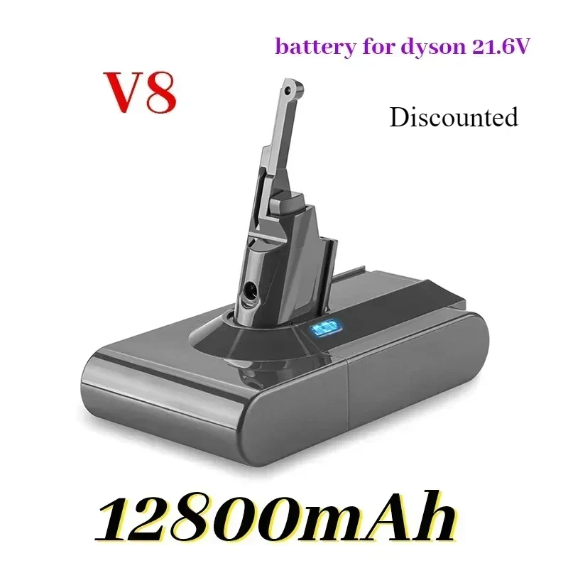 100% NEW for Dyson V8 21.6V 12800mAh Replacement Battery for Dyson V8 Absolute Cord-Free Vacuum Handheld Vacuum Cleaner Battery
100% NEW for Dyson V8 21.6V 12800mAh Replacement Battery for Dyson V8 Absolute Cord-Free Vacuum Handheld Vacuum Cleaner Battery