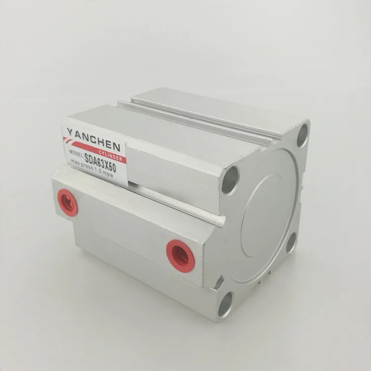 Double acting SDA Series SDA16X5X10X15X20X25X30X35X40X45X50X55X60X70-SB Compact air pneumatic cylinder
Double acting SDA Series SDA16X5X10X15X20X25X30X35X40X45X50X55X60X70-SB Compact air pneumatic cylinder