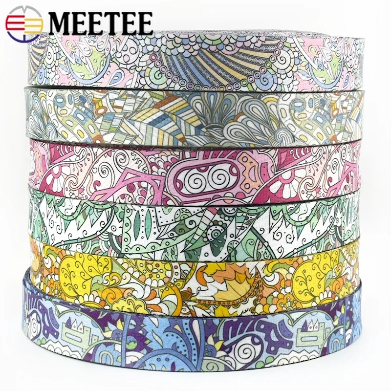 2/5/10M 38mm Printed Nylon Webbing Tape for Bag Strap 1.2mm Thick Ribbon Belt Bias Binding Decoration Band DIY Sewing Accessory
2/5/10M 38mm Printed Nylon Webbing Tape for Bag Strap 1.2mm Thick Ribbon Belt Bias Binding Decoration Band DIY Sewing Accessory