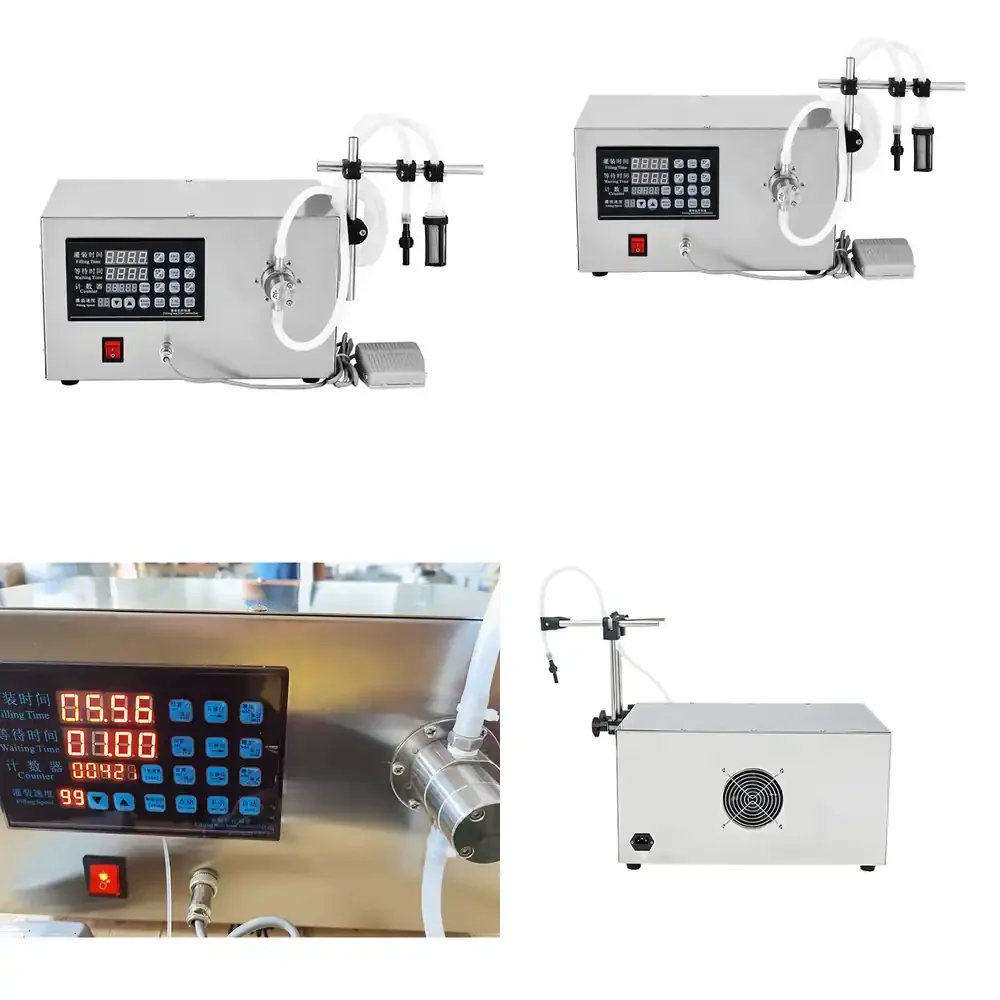 Automatic Liquid 2 Head Filler Machine Liquid Soap Small Digital Control Magnetic Pump Liquid Filling Machine
Automatic Liquid 2 Head Filler Machine Liquid Soap Small Digital Control Magnetic Pump Liquid Filling Machine