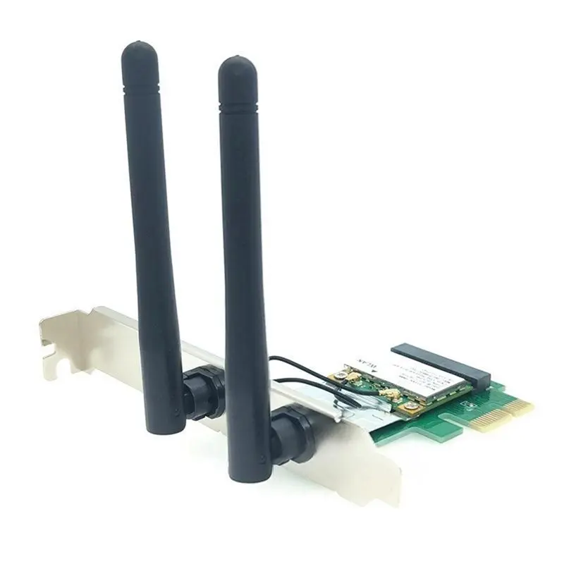 ABBG-Internal Wireless Network Card 600Mbps Dual-Band 2.4G/5G Wi-Fi Adapter For Desktop PC Pcie Network Card
ABBG-Internal Wireless Network Card 600Mbps Dual-Band 2.4G/5G Wi-Fi Adapter For Desktop PC Pcie Network Card