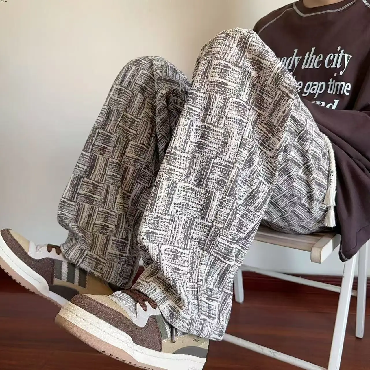 Loose Straight Leg Men's Tie Dye Sports Pants Autumn Winter Casual Wide Leg Trousers Vintage Style Fashionable Youthwear
Loose Straight Leg Men's Tie Dye Sports Pants Autumn Winter Casual Wide Leg Trousers Vintage Style Fashionable Youthwear