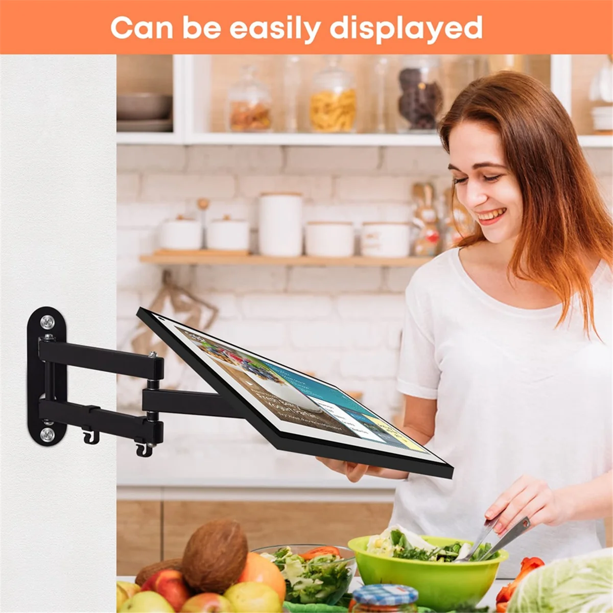 Mount for Echo Show 15, Adjustable Show 15 Wall Mount Bracket, Swivel Horizontal or Vertical, Extension Wall Mount Stand jasmine
Mount for Echo Show 15, Adjustable Show 15 Wall Mount Bracket, Swivel Horizontal or Vertical, Extension Wall Mount Stand jasmine
