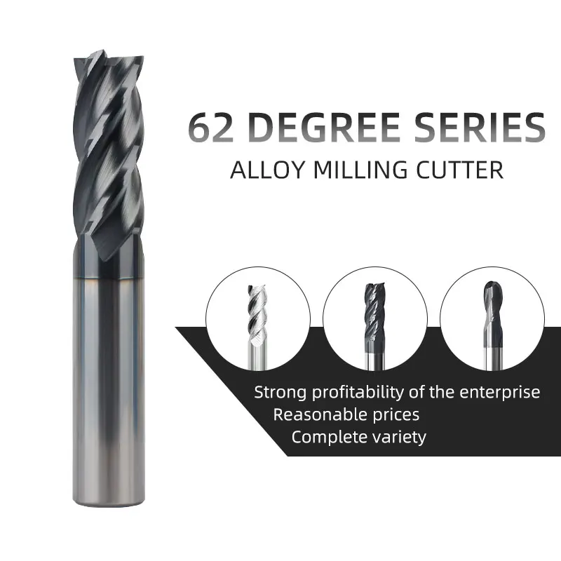 Alloy Coating Milling Cutter Tungsten Steel Tool CNC Machine HRC62 End mill Top Milling Cutter Kit Milling Machine Tools
Alloy Coating Milling Cutter Tungsten Steel Tool CNC Machine HRC62 End mill Top Milling Cutter Kit Milling Machine Tools