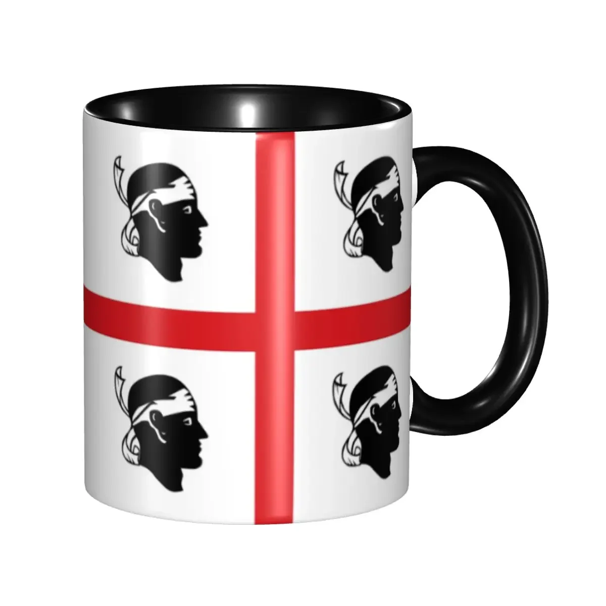Custom Flag Of Sardinia Coffee Mugs DIY Italy Sardegna Four Moors Ceramic Milk Tea Cup
Custom Flag Of Sardinia Coffee Mugs DIY Italy Sardegna Four Moors Ceramic Milk Tea Cup