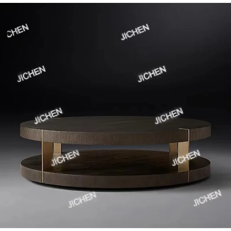 HSModern light luxury neoclassical, village living room furniture oak metal coffee table, round simple coffee table tea table
HSModern light luxury neoclassical, village living room furniture oak metal coffee table, round simple coffee table tea table
